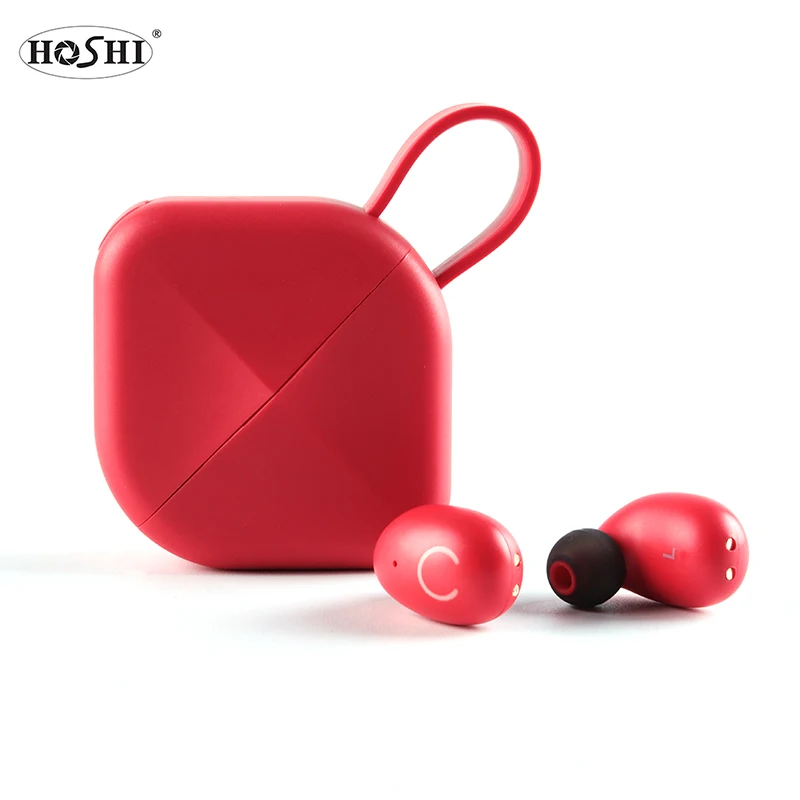 

HOSHI B6 BT TWS Earphone 5.0+EDR IPX7 Waterproof Upgrade HIFI Smart Earphone Wireless Earbuds Aptx/AAC Amazon Hot, Black/white/red