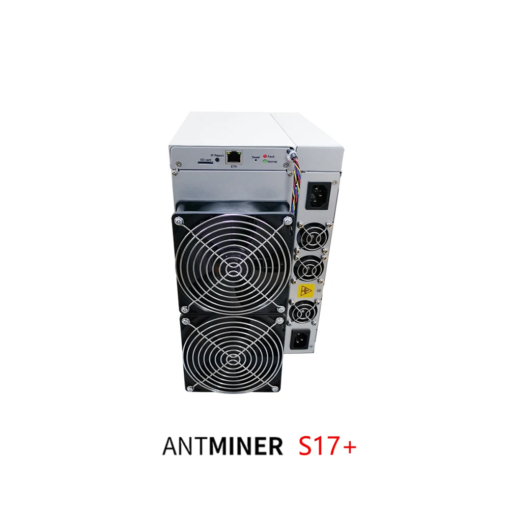 

Bitmain antminer s17+ 73TH SHA256 Algorithm 2920W Power Consumption crypto miner good quality miner instock machine