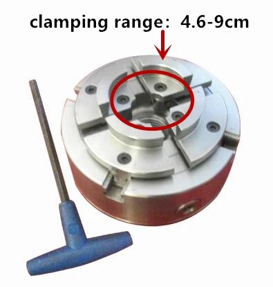 
4.5' mini lathe chuck lathe collet chuck,chuck for wood lathe on sale 
