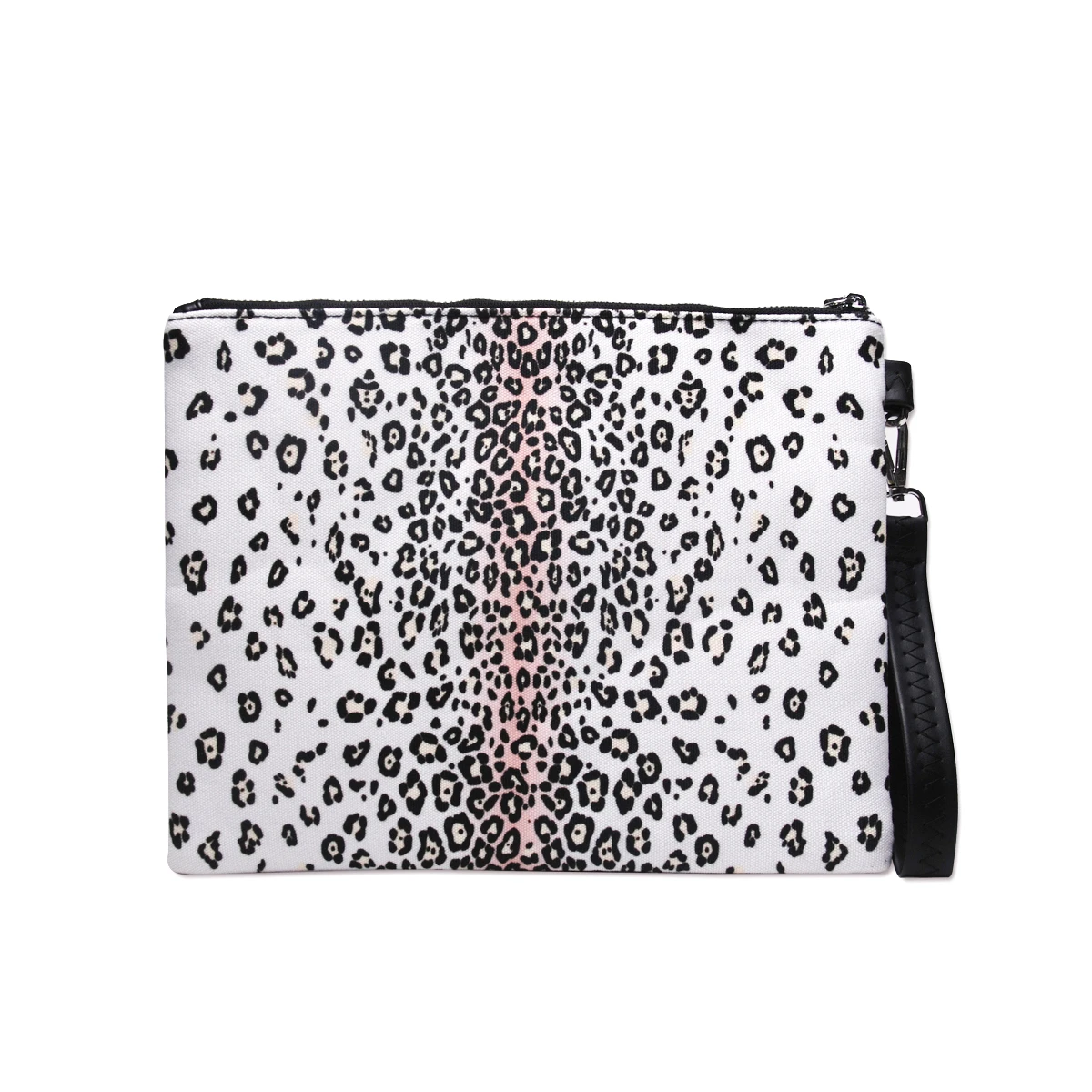 

2021 Hot Selling Fashion Large printed leopard wristlet clutch cheetah PU leather coin purse DOM 875, 1 color