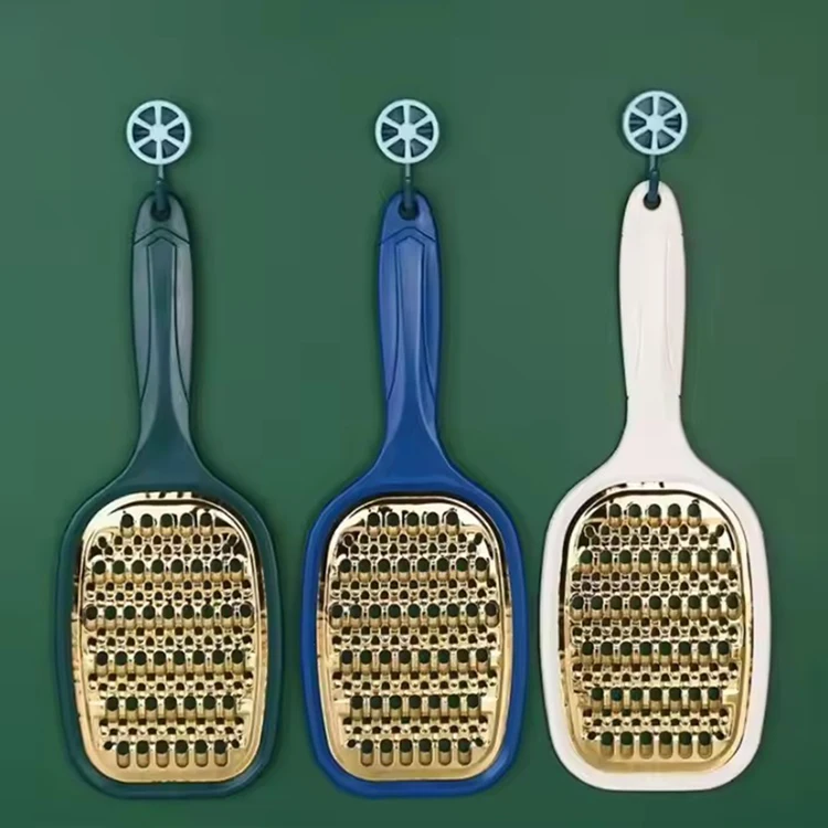 Double Side Use Multi-purpose Kitchen Cabbage Gadgets Manual Fruits Grater Stainless Steel Shredder Portable Vegetable Grater