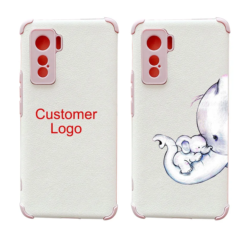 

Custom Logo Luxury PU Leather Airbags Back Soft Mobile Phone Case Cover For iPhone 11 12 Pro Max XR 7 8 Plus SE2020, 4 colors