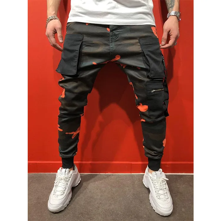

2020 Spring New Fashion Streetwear Custom Prints Jogger Pants Mens