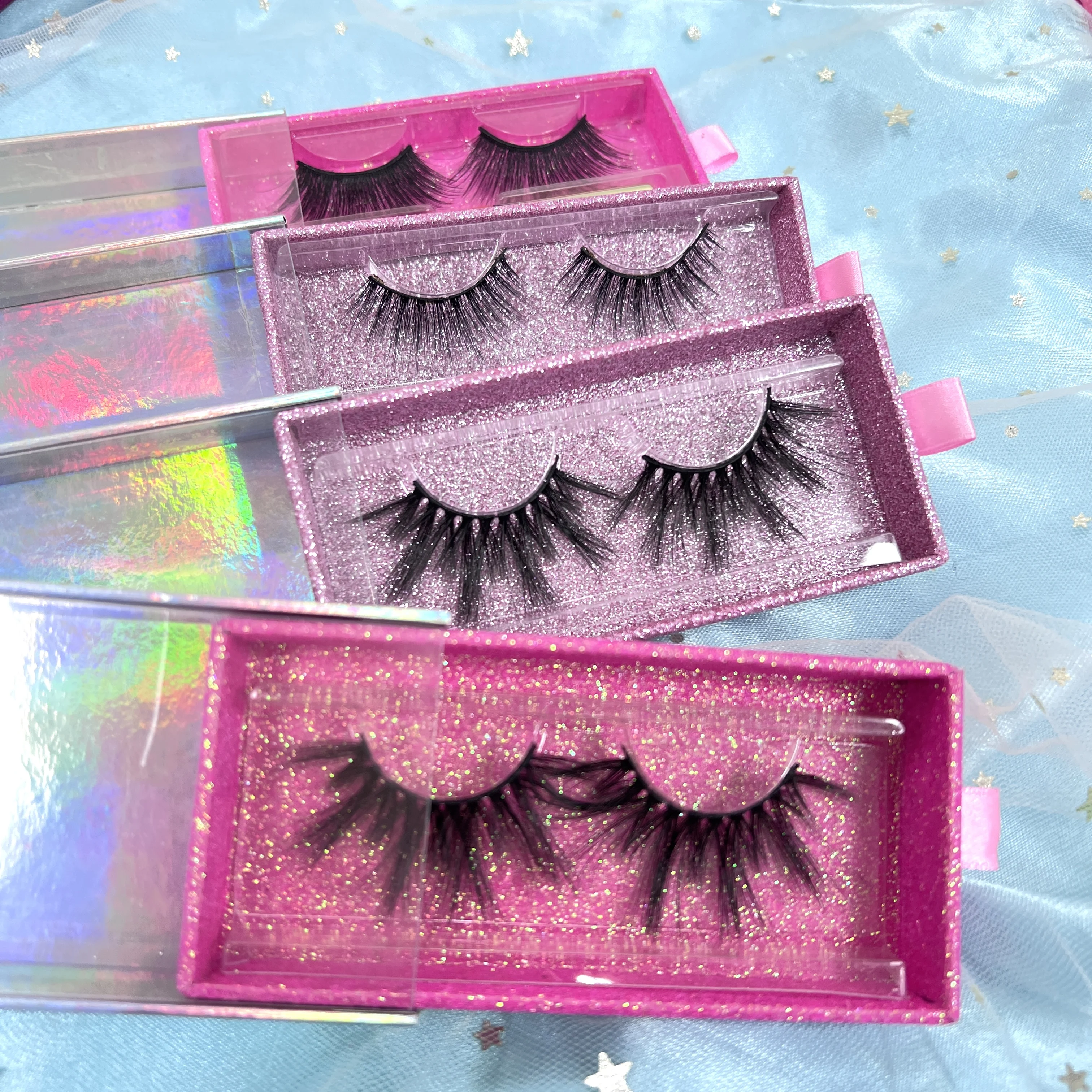 

Low moq retail&wholesale customized lash book high quality full strip lashes hot sale mink strip lashes