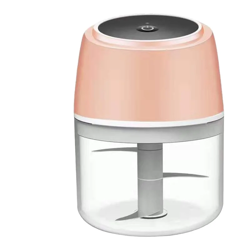 

Kitchen garlic puree machine garnish auxiliary food machine garlic puree mincing machine, White , pink