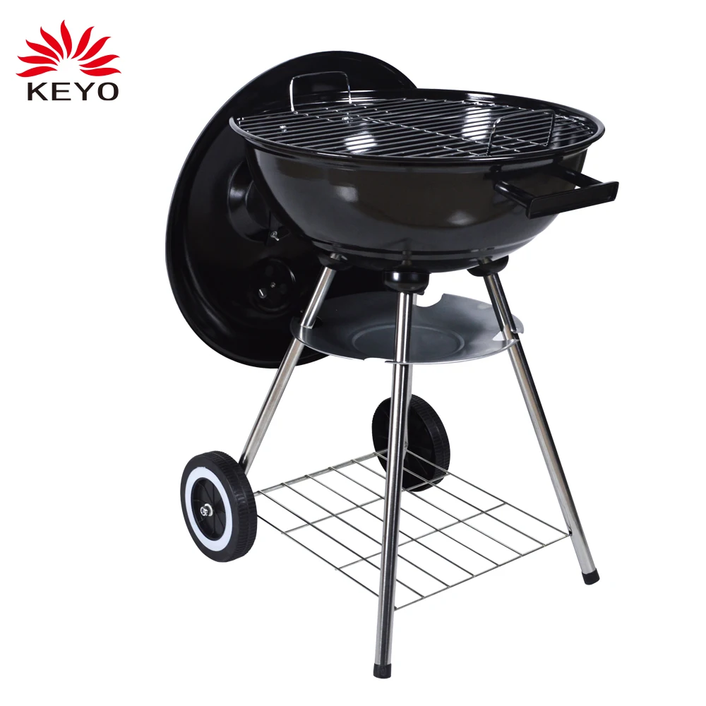 17 Inch Trolley Charcoal Barbecue Kettle Grill Buy Outdoor Charcoal