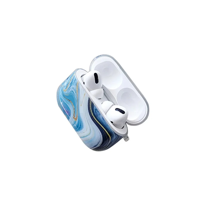 

INS style protective for airpods pro colorful marble wireless earphone protection cove for airPods pro headset case