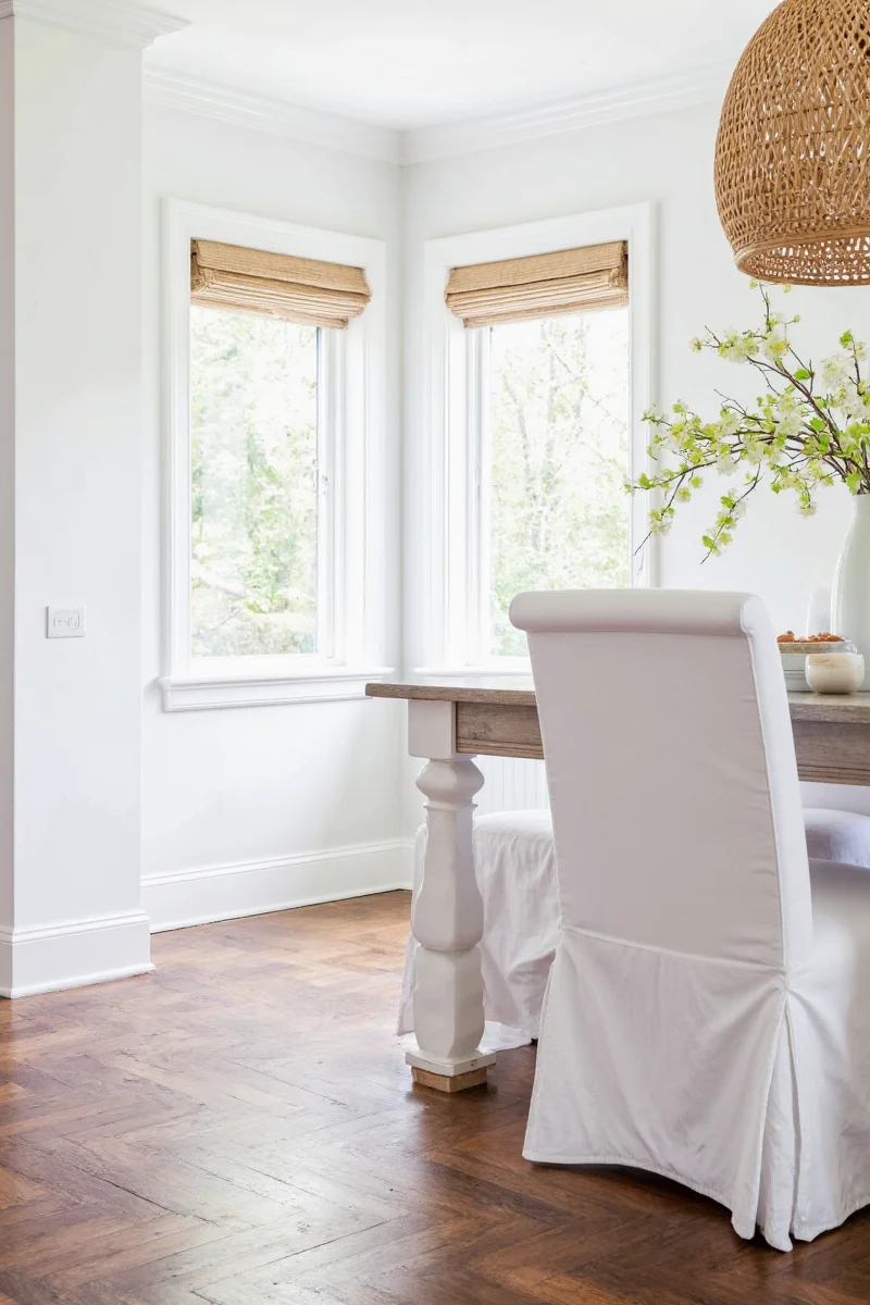 Cleaning supplies and tools for white slipcovers
