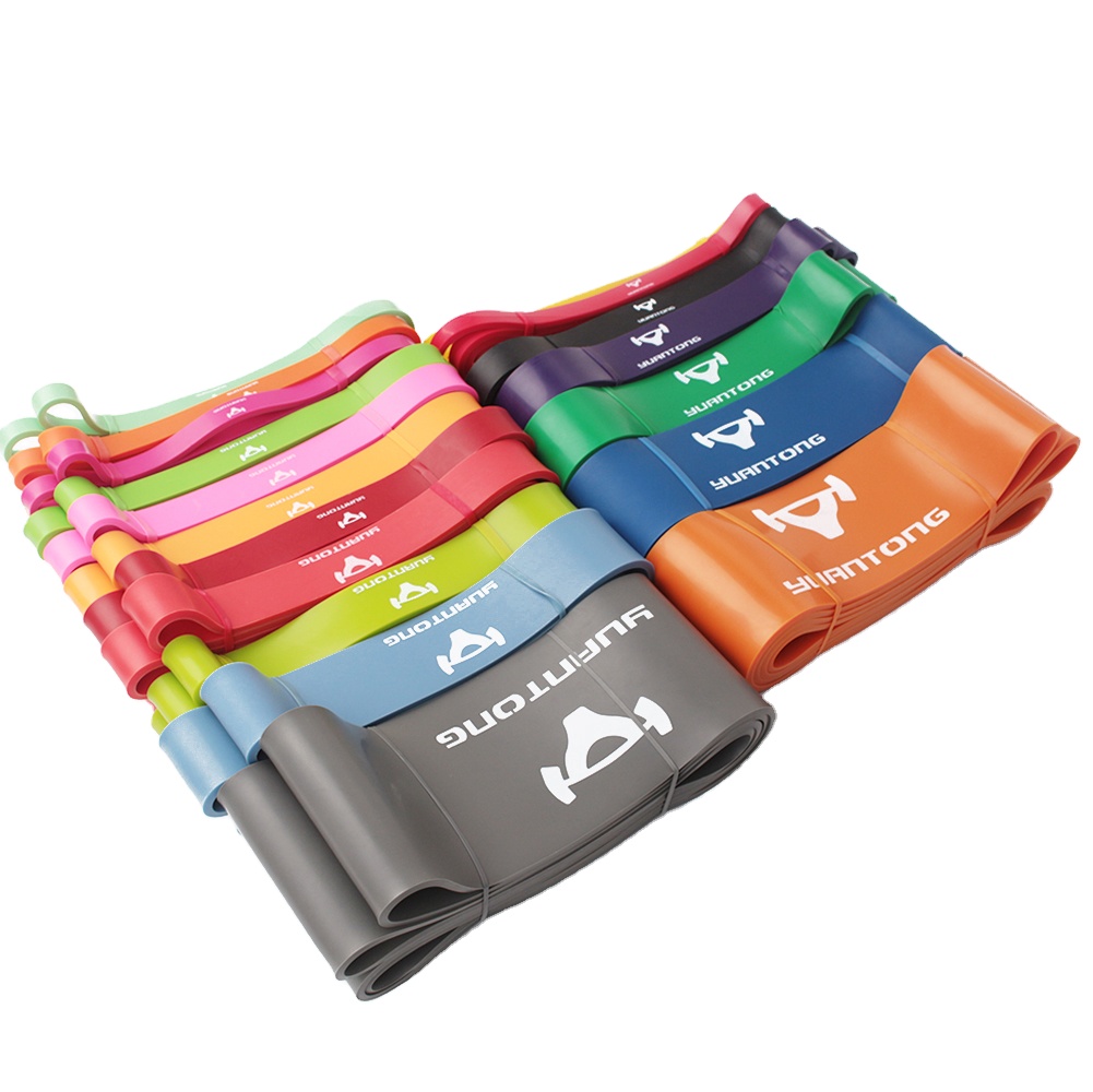 

Wholesale elastic long resistance bands set, Regular color