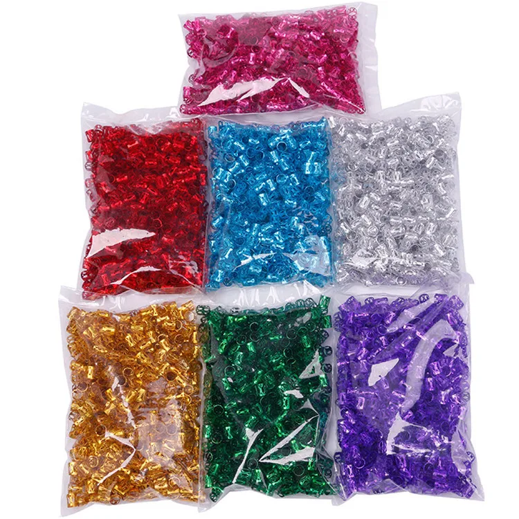 Colorful Kids Hair Beads For Synthetic Crochet Braids Decoration Hair ...