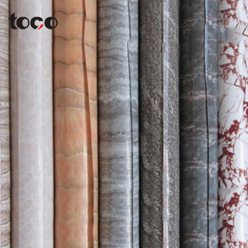 High Gloss Self-Adhesive Laminated PVC Film for MDF Board-Furniture Decorative Laminate with Wood/Grain Pattern for Hotel Use