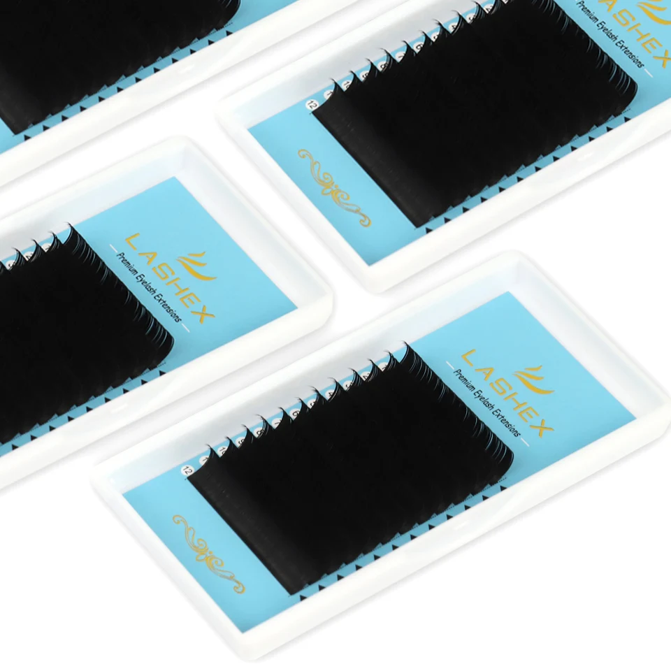 

professional private label faux mink Jet black 25mm light lashes for silk vendor pbt mega volume lash extension trays