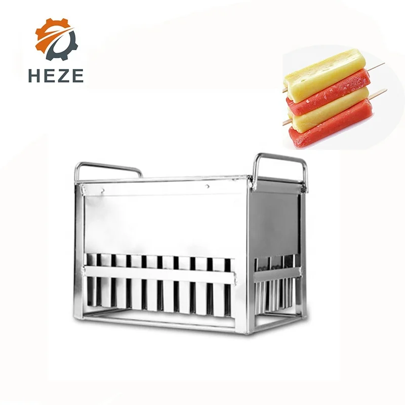 

Diy Stainless Steel Ice Cream Tools Equipment Popsicle Models Ice Lolly Mould Ice Cream Stick Mold 6/8/12 Grid