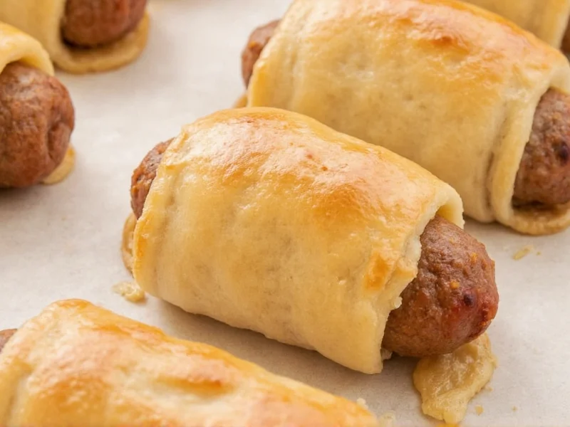 sausage roll recipe puff pastry