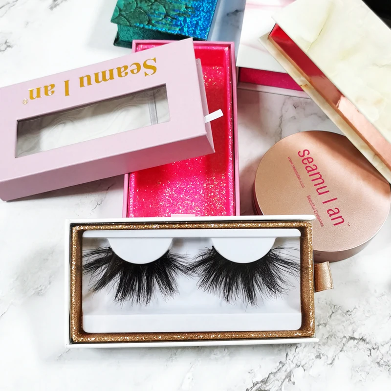 

Premium 3D Mink Lash Private Label Strip False Eyelashes Wholesale 100% Real Mink Fur Handmade Lashes