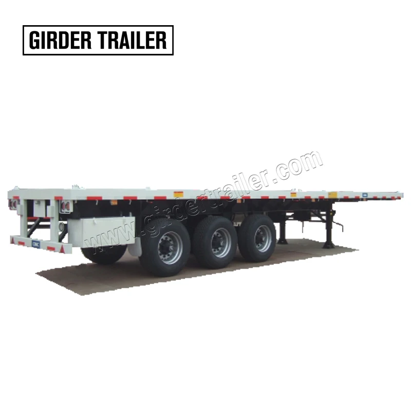 

Best price cheap spread axle 35 ft 40 foot 53 ft tri axle reefer flat deck shipping container semi truck trailer for sale, According to customer requirement