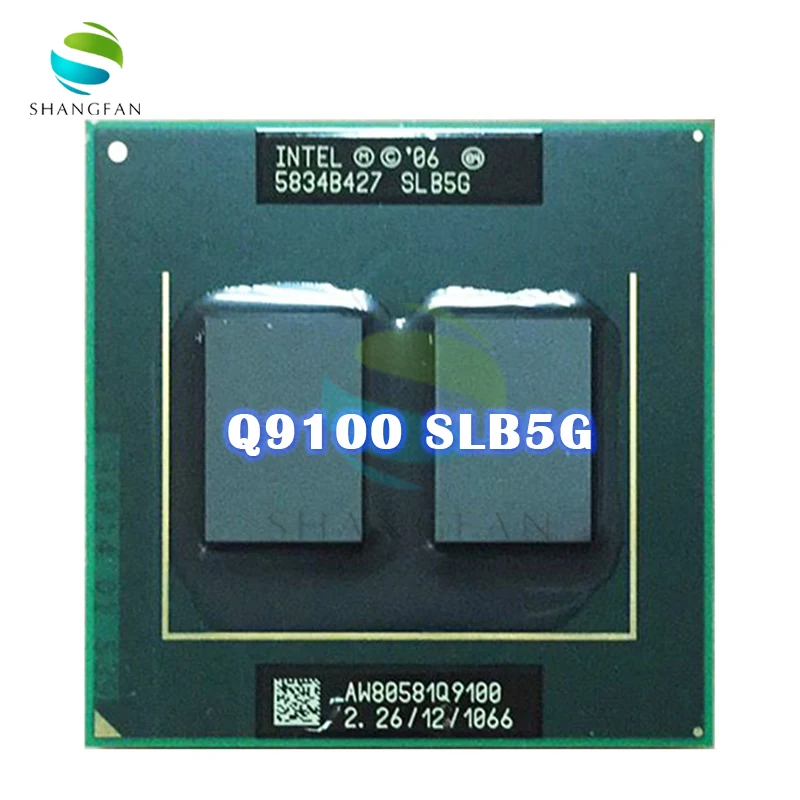 

For Intel Core 2 Quad Mobile Q9100 SLB5G 2.2 GHz Quad-Core Quad-Thread CPU Processor 12M 45W Socket P