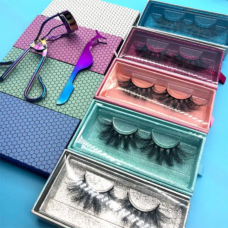 

3d silk mink False eye lashesh Super Soft and Natural OEM Packaging Luxury Black Cotton lash packaging, Colorful, customized color