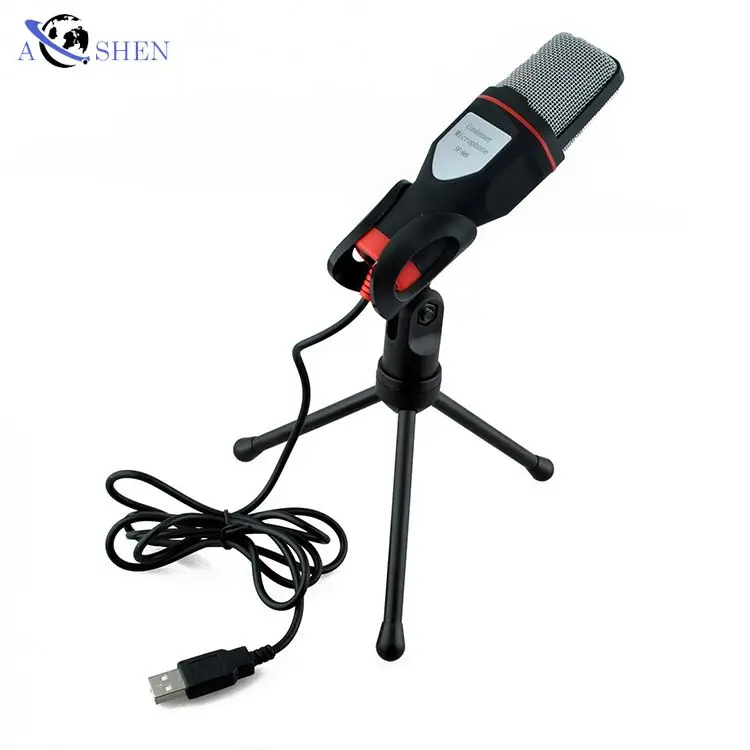 

Wholesale OEM USB desktop Laptop PC MIC for YouTube live meeting broadcasting singing computer recording condenser microphone