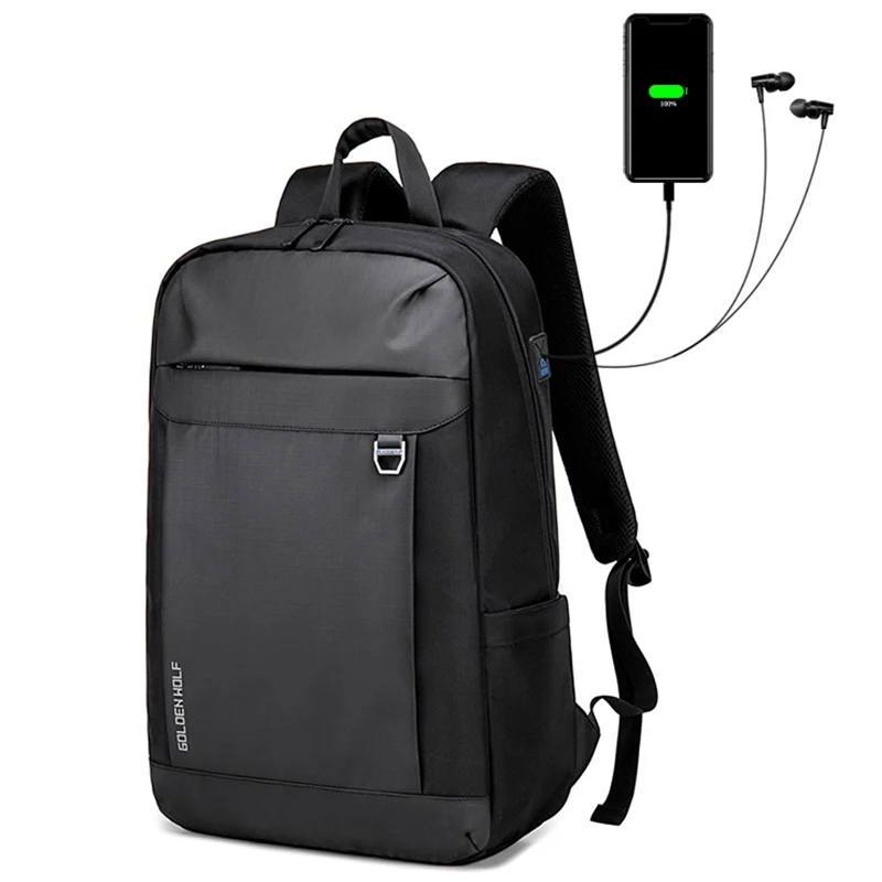 

China 2020 Wholesale Custom Cheap Affordable Backpack Usb Charger College School Bags Laptop Backpack, Black/red/grey