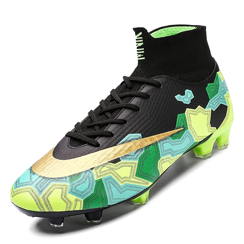 

High ankle football boots man new soccer cleats on sale soccer shoes