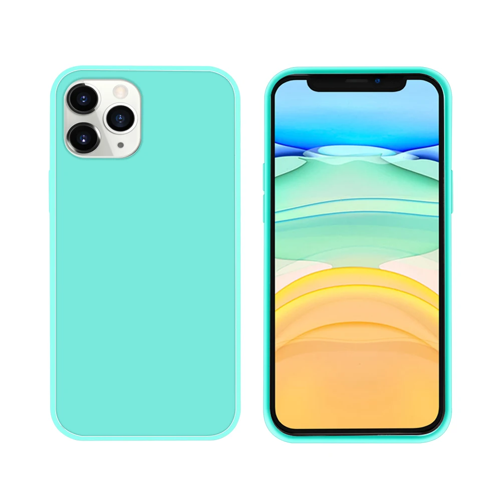 

Funcase 2020 TPU Microfiber Soft Phone Case for iphone 12 pro max pc tpu silicone cell phone case