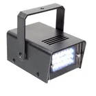 白ストロボライト超高輝度 24 Led アジャスタブル速度フラッシュステージライトハロウィンクリスマス誕生日ミニ LED パーティーライト