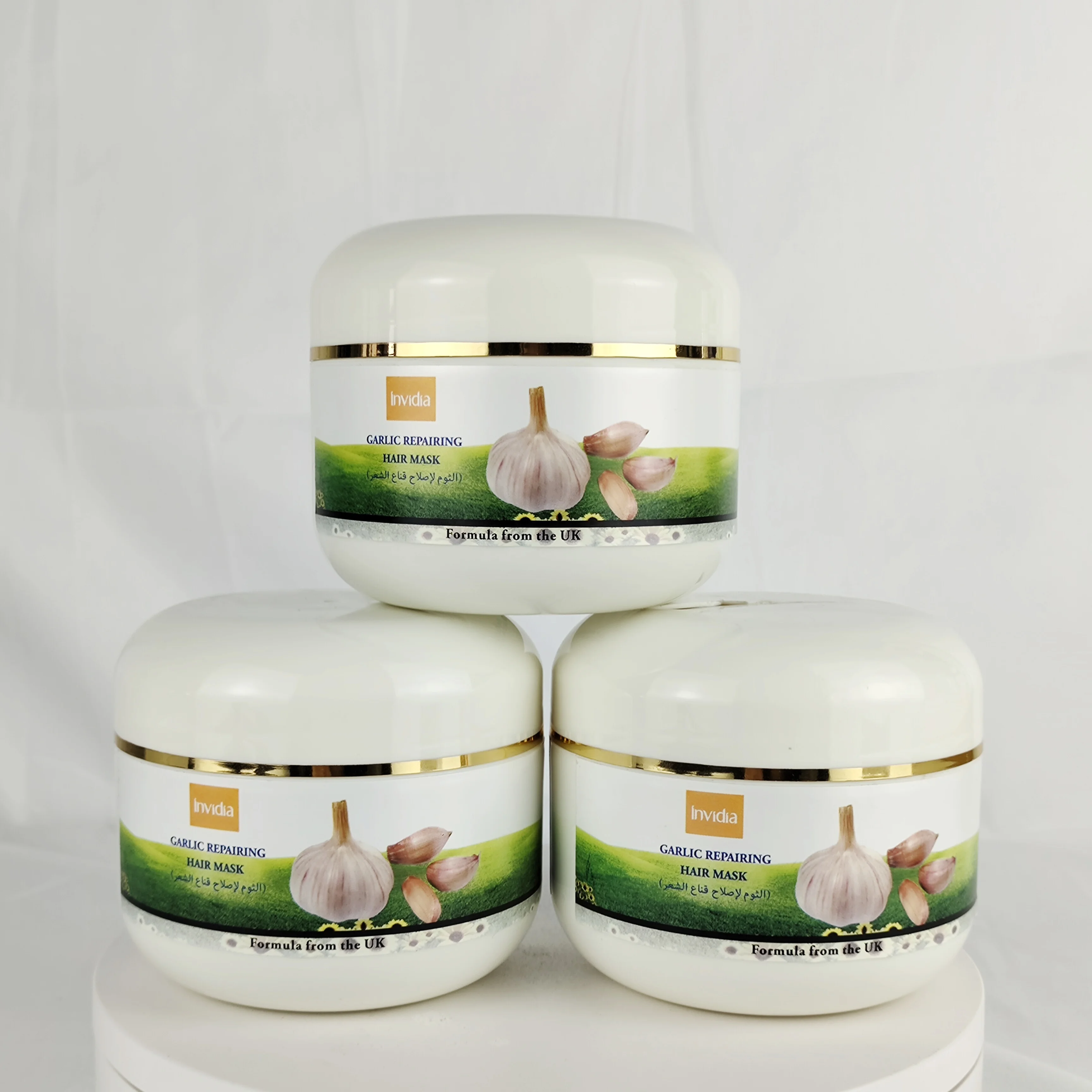 

OEM/ODM Private Label 100% Organic Garlic Hair Mask For Dry And Damaged Hair