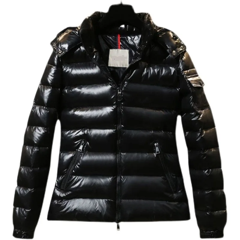 

Wholesale New Winter Glossy Bubble Detachable White Duck Down Thick Puff Jacket Moncleres Hooded Women's Coats