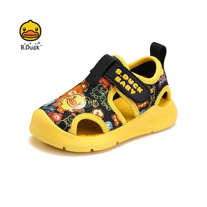 

China BDUCK Summer EVA Collision Boys Yellow Sandal Kids Shoes Sandals, Black,moon blue,beige