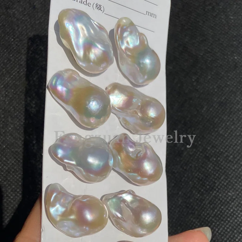 

Perfect Quality 16-17mm Loose Freshwater Baroque Pearls for Making Jewelry Necklace Large Baroque Pearls
