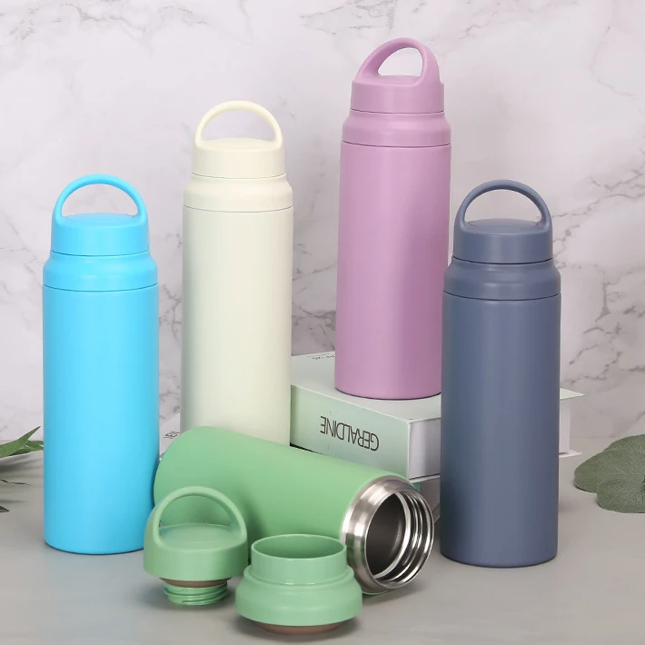 

Eco-friendly stainless steel sports double vacuum insulation portable water bottle, Customized color acceptable
