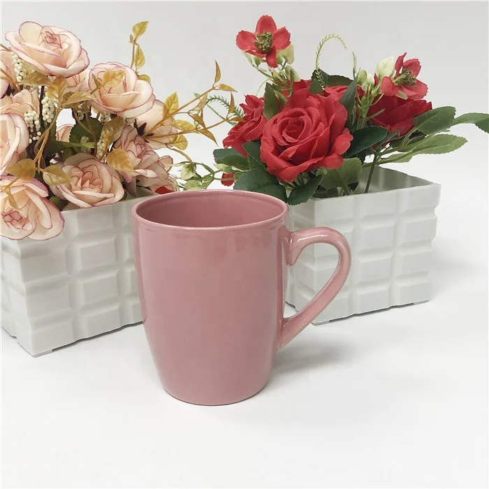 

Low Price Ceramic Material Full Color Glaze Mug For Daily Use