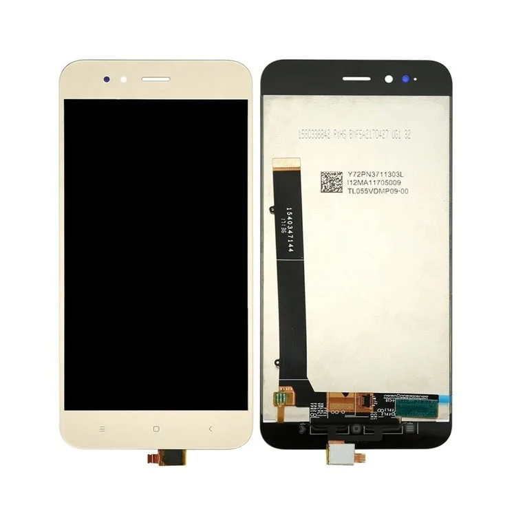 

Replacement LCD display + touch screen digitizer assembly for Xiaomi Mi 5X A1 mobile phone lcds 100% Test, Black white gold
