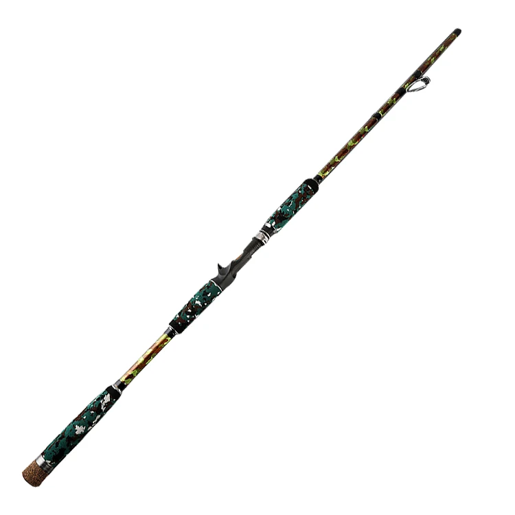 

2.1m 2.28m 2.4m 99% Carbon Fiber Casting 1 Piece Snakehead Fishing Rod
