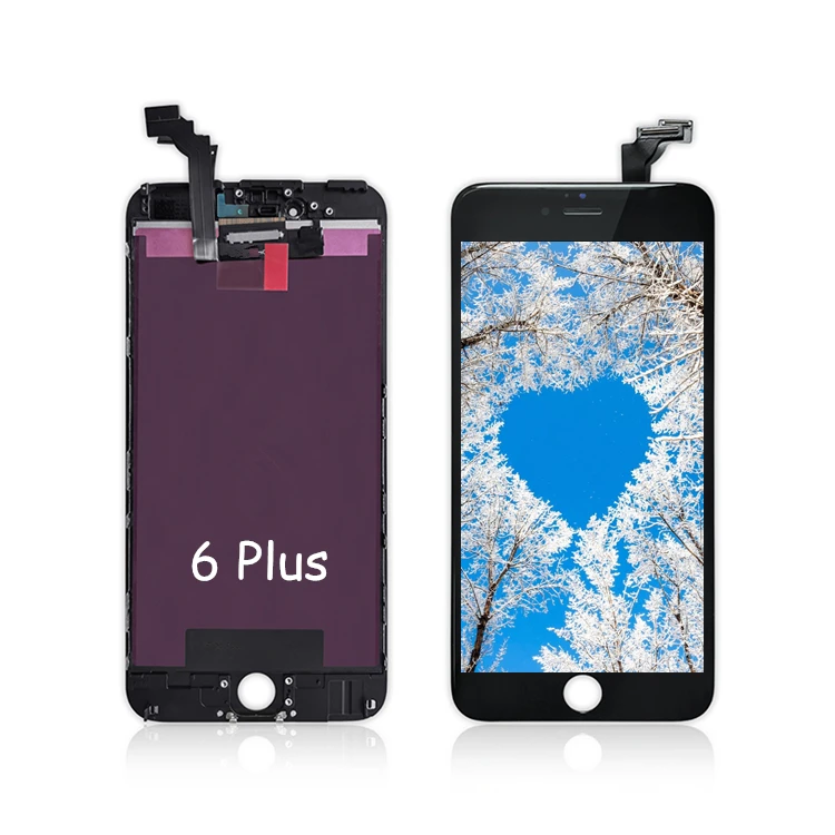 

Wholesale best price Mobile phone lcds for iPhone 6 Plus screen replacement lcd, Black white
