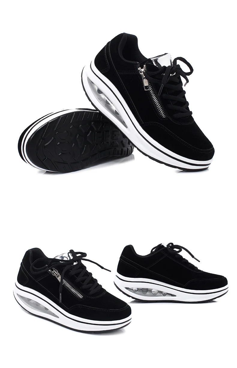 Minika Outdoor Women Air Cushion Platform Sneakers Women