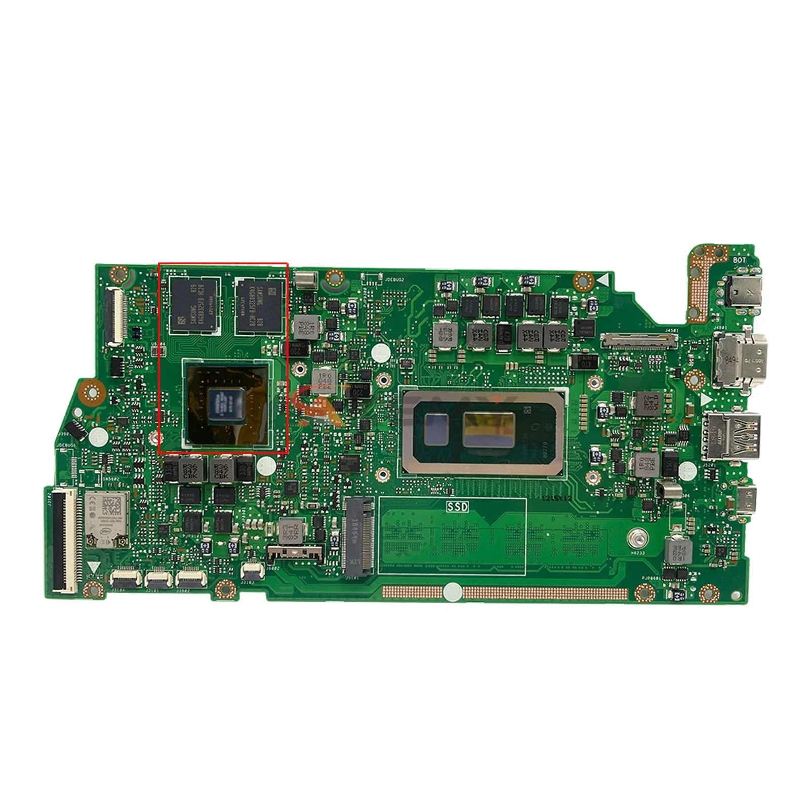 

Mainboard For ASUS X330FA X330FL X330FN X330F S330F I330F K330F V330F Laptop Motherboard I3 I5 I7 8th Gen CPU V2GB-GPU