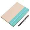 custom diary cover elastic binder planners and notebooks with pencil bag