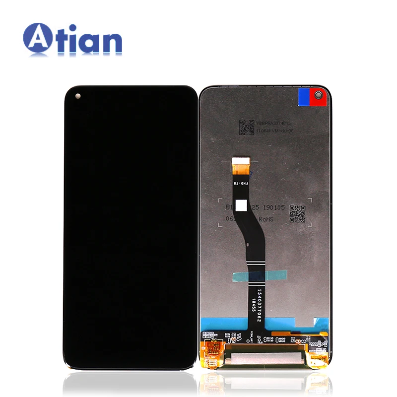 

For Huawei Nova 4 LCD Touch Screen Digitizer for Honor View 20 Display Touch V20 VCE-L22 VCE-AL00 VCE-TL00 Replacement Part, Black