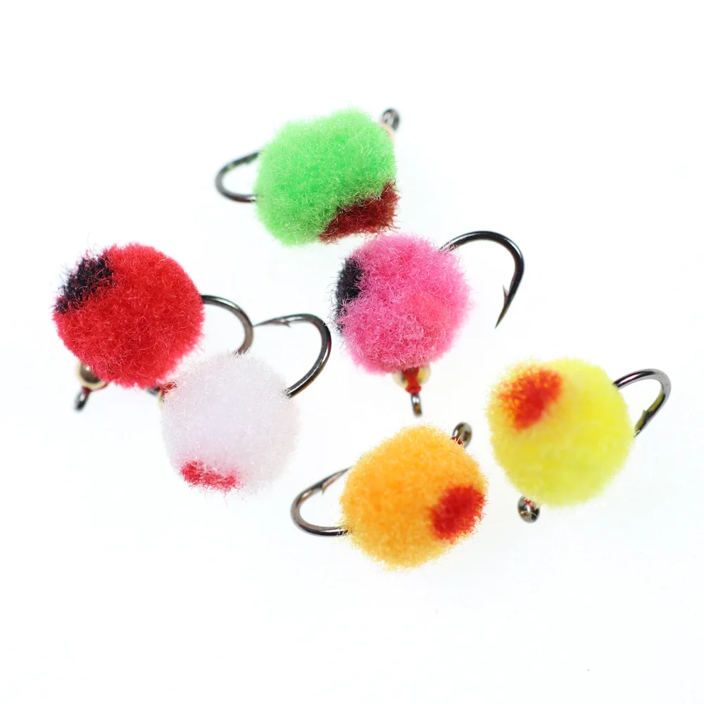 

Gorgons hot Salmon Trout Steelhead Egg Fly wholesale flies fishing, 6 colors