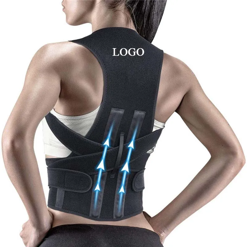 

Updated Posture Corrector Device Custom Back Support Posture Correction, Black
