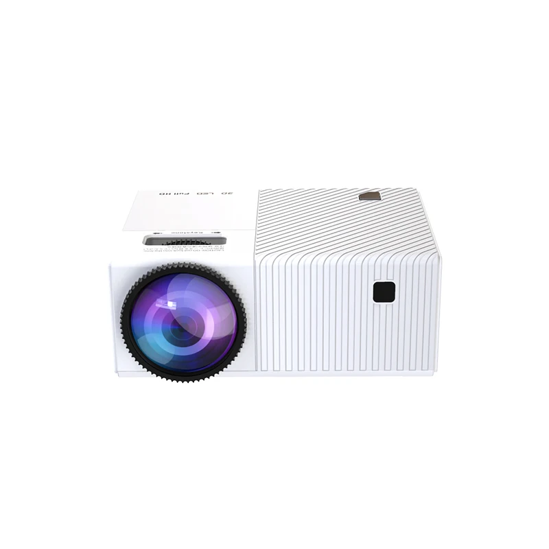 

2021 Yinzam X35 Mini Mobile Projector, 1920x1080p Full HD LED Beamer 100 ANSI Lumens 1080p Native Projector with USB HD TF 3D