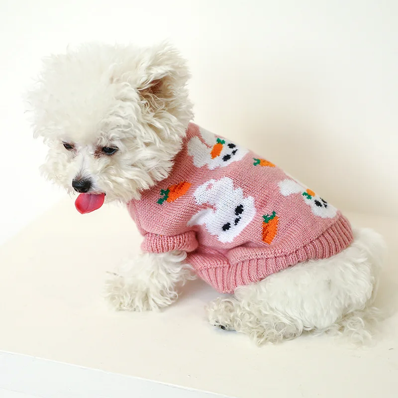 

Winter warm little pet sweater wholesale Christmas New Year pet dog gift cat cute clothes hot sale, Picture