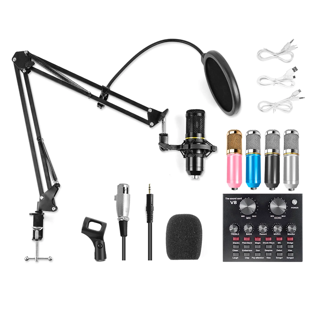 
professional condenser consider microfone studio recording microphone kit  (62326505555)