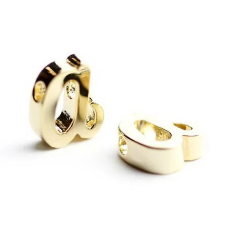 

Dainty Sterling Silver Script Letter Charm Tiny Sterling Silver Alphabet Letter Pendant A - Z, Gold, silver