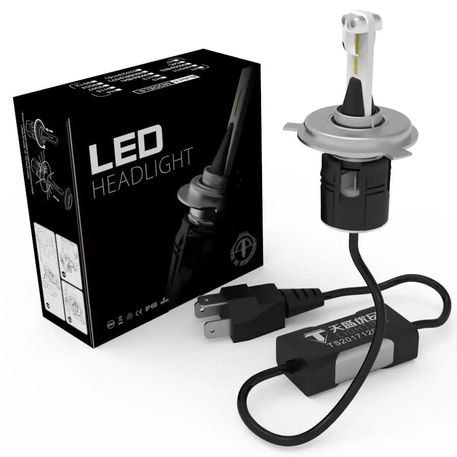 led head light h1 adapter h4 gpne p13w csp osram headlight universal motorcycle lamps mini