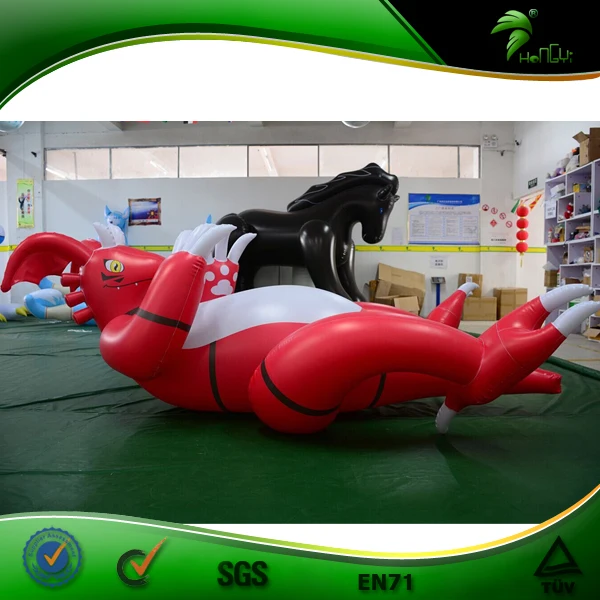 Inflatable Guilmom Dragon Hongyi Sexy Sph Red Dragon Inflatable D Cartoon Manga Air Character