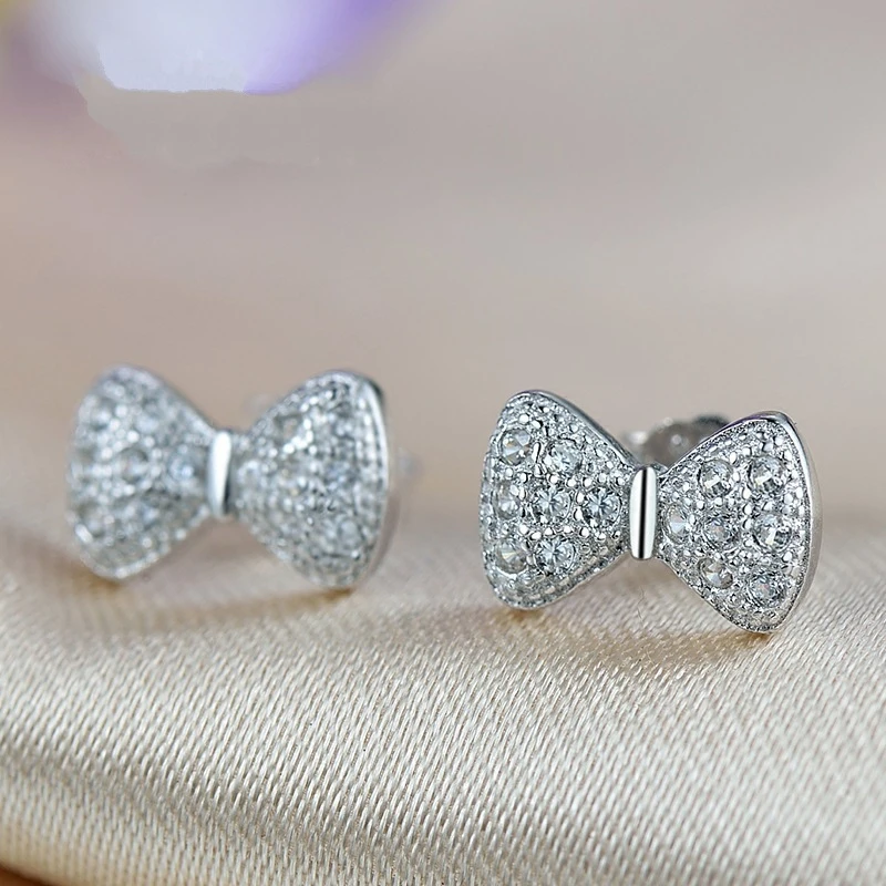 

Silver Color S925 Jewelry Garnet Earring for Women Fashion Wedding Bizuteria White Topaz Gemstone Peridot Jewelry Stud Earrings