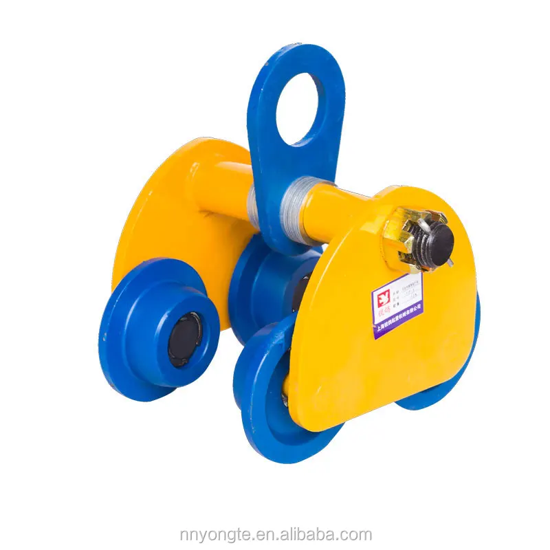 Hand pulled Gcl Geared Manual I Beam Trolley For Sale Buy Beam Trolley,Hand Hydraulic Trolley